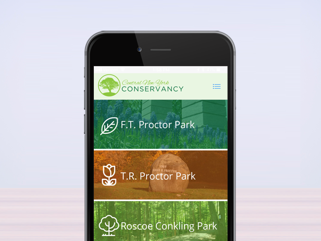 CNY Conservancy Mobile App screenshot