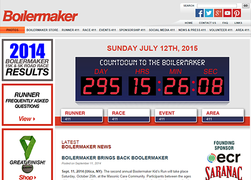 Boilermaker Road Race Website