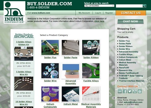 Buy.solder.com - Indium Corporation Store